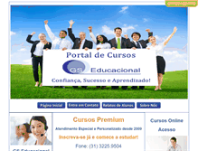 Tablet Screenshot of cursodecomercioexterior.com.br